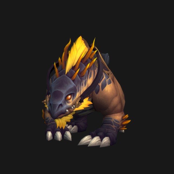 The Amber Shardhide mount