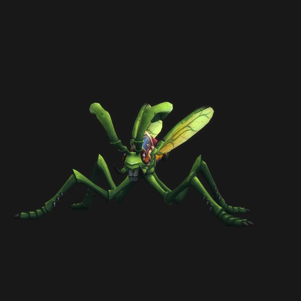 The Verdant Skitterfly mount