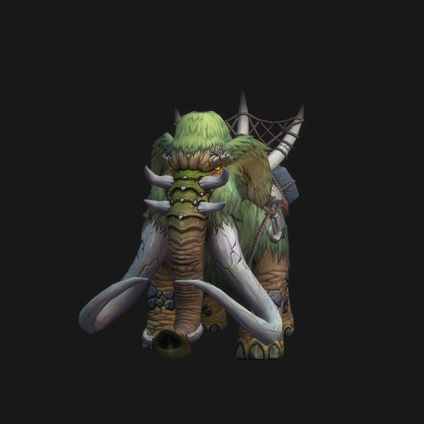 The Mossy Mammoth mount