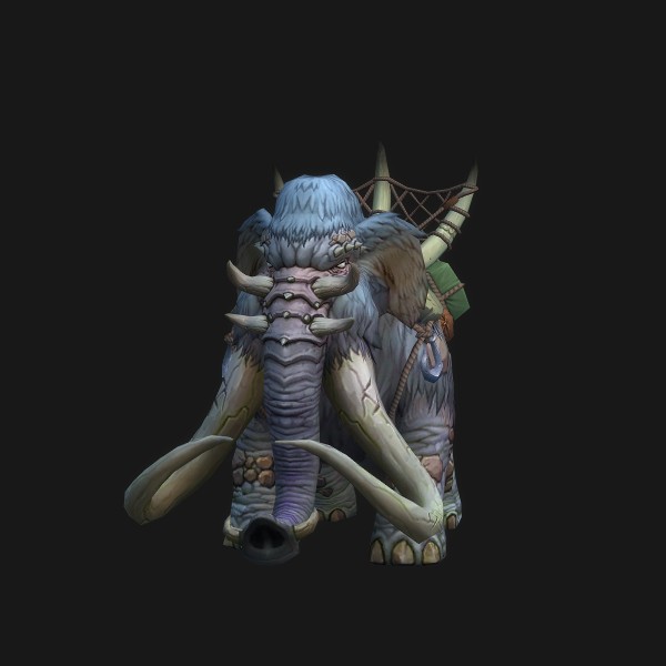 The Bestowed Trawling Mammoth mount