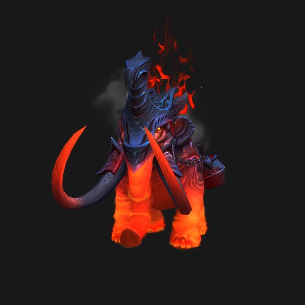 The Raging Magmammoth mount