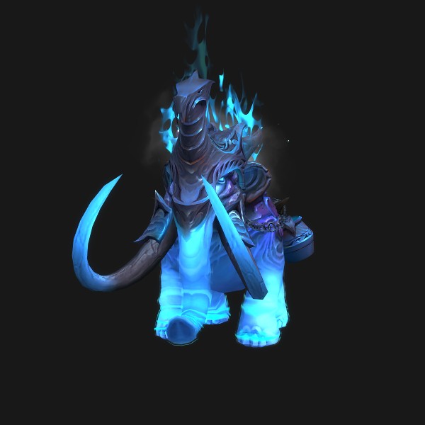 The Subterranean Magmammoth mount