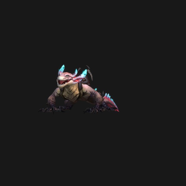 The Coralscale Salamanther mount
