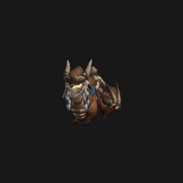 The Brown War Ottuk mount
