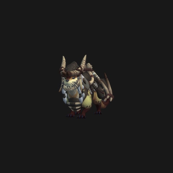 The Yellow War Ottuk mount