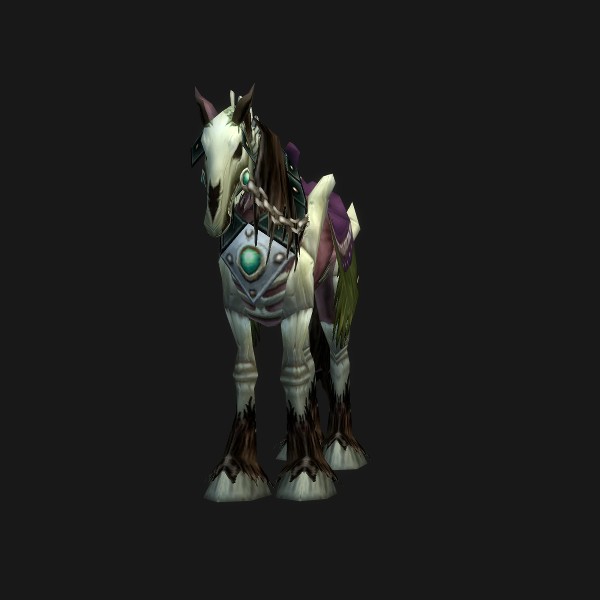 The Red Skeletal Horse mount