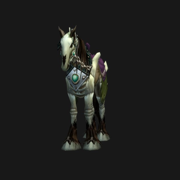 The Brown Skeletal Horse mount
