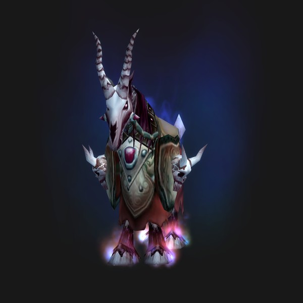 The Red Skeletal Warhorse mount
