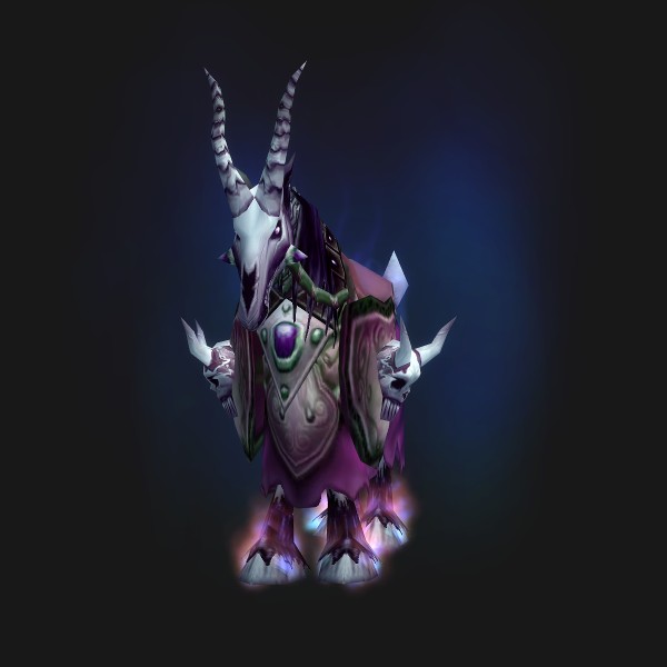 The Purple Skeletal Warhorse mount