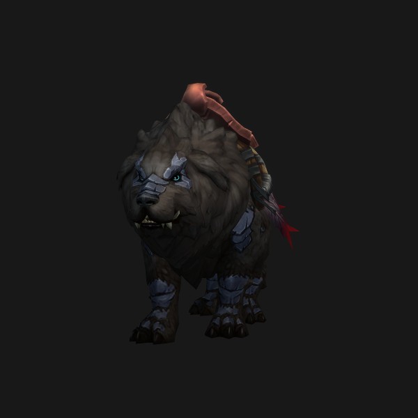 The Black-Furred Bakar mount