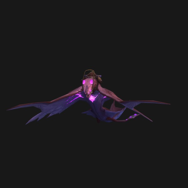 The Heartseeker Mana Ray mount