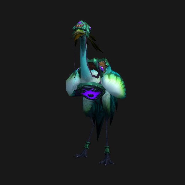 The Tropical Riding Crane mount