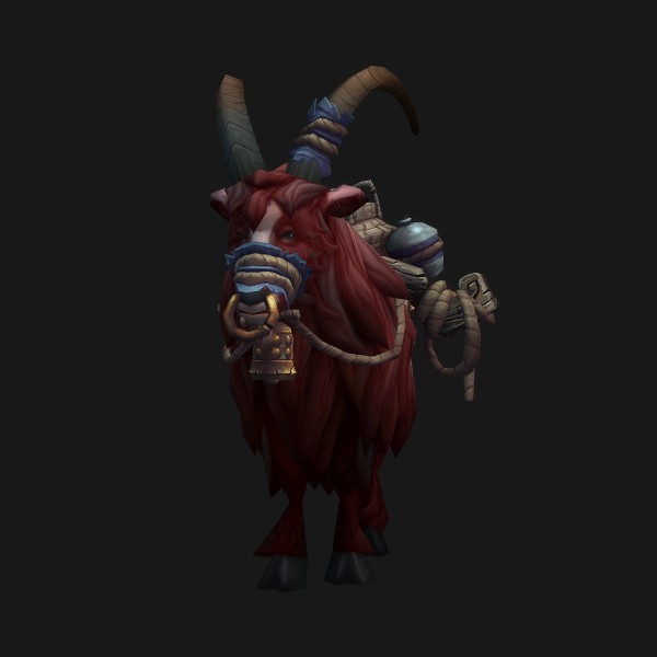 The Little Red Riding Goat mount
