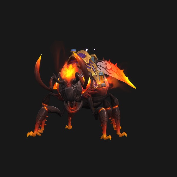 The Smoldering Cinderbee mount