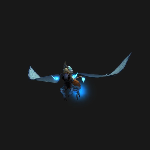 The Cyan Glowmite mount