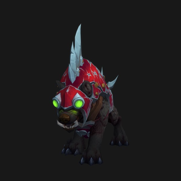 The Crimson Armored Growler mount