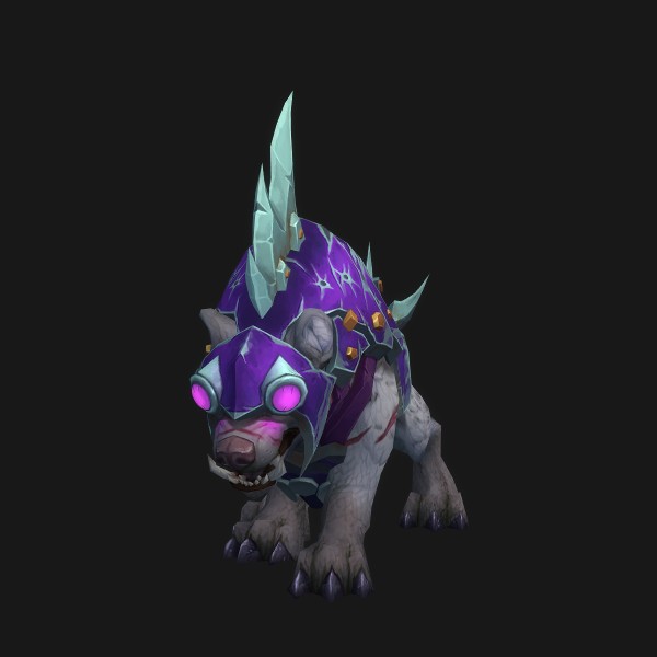The Violet Armored Growler mount