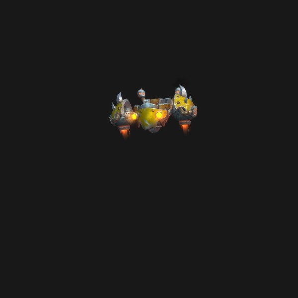 The Salvaged Goblin Gazillionaire's Flying Machine mount