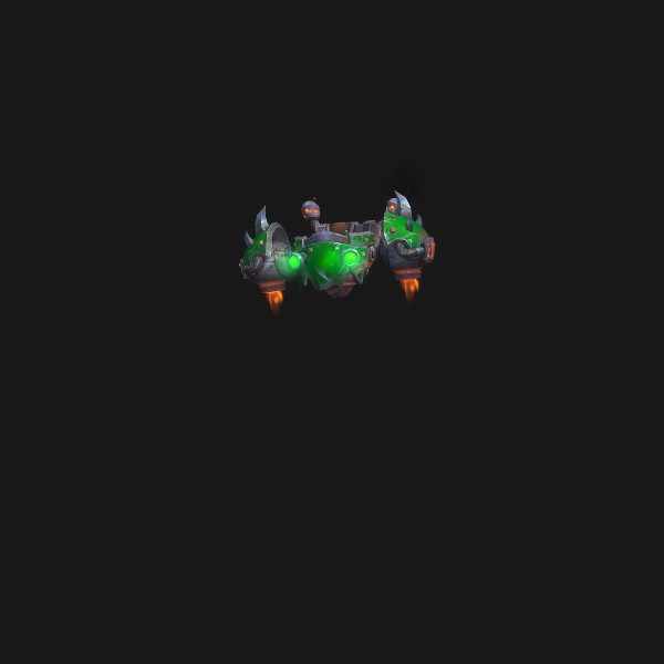 The Mean Green Flying Machine mount