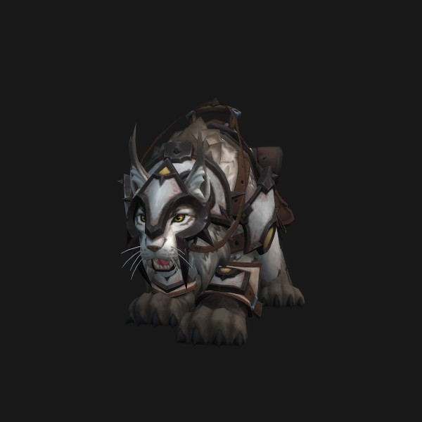 The Radiant Imperial Lynx mount