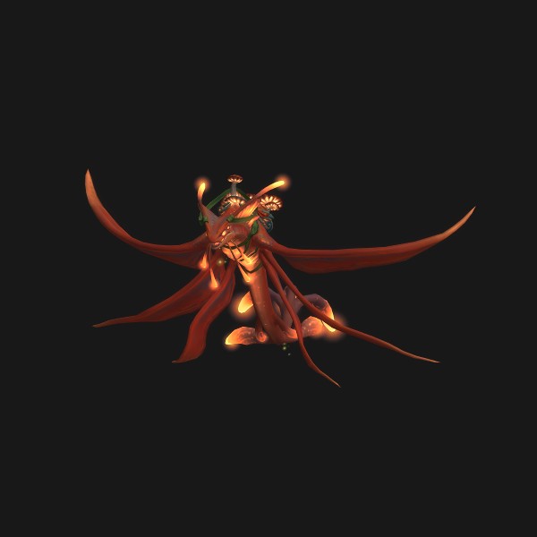 The Ruddy Sporeglider mount