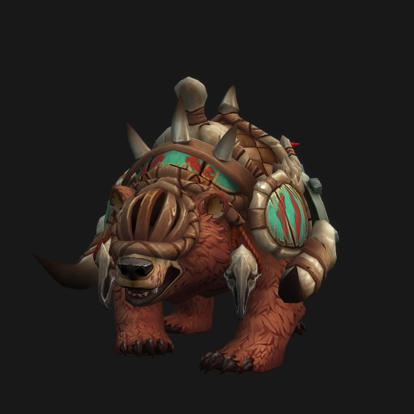 The Amani Blessed Bear mount