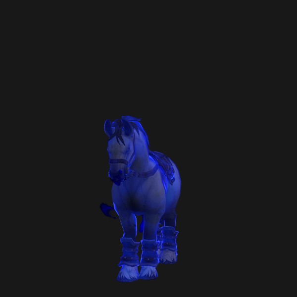 The Void-Forged Stallion mount