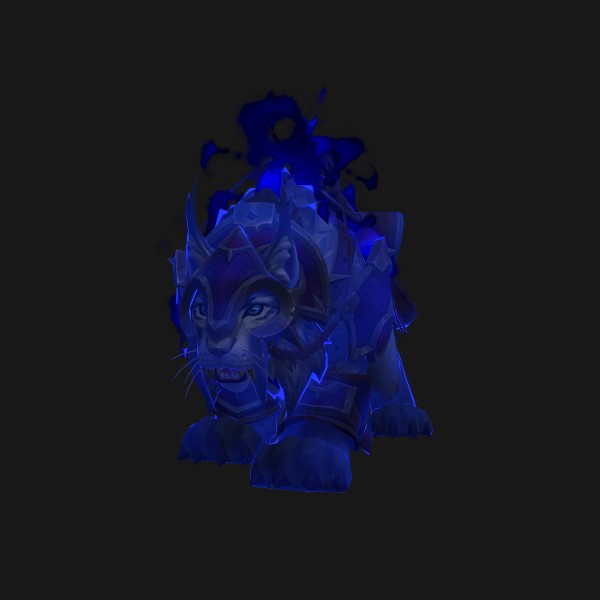 The Void-Scarred Lynx mount