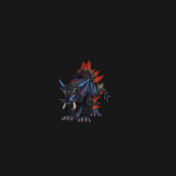 The Dusk Grimlynx mount