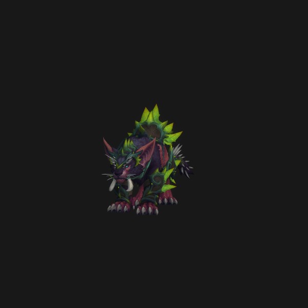 The Rootstalker Grimlynx mount