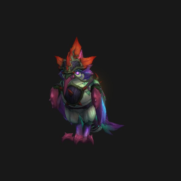 The Vibrant Petalwing mount