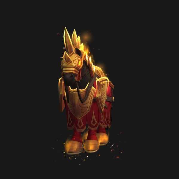 The Thalassian Charger mount