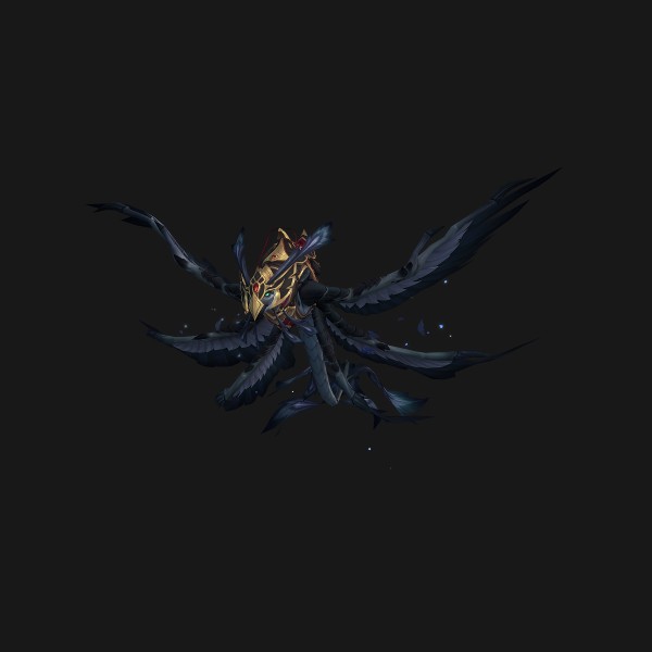 The Umbral Dragonhawk mount