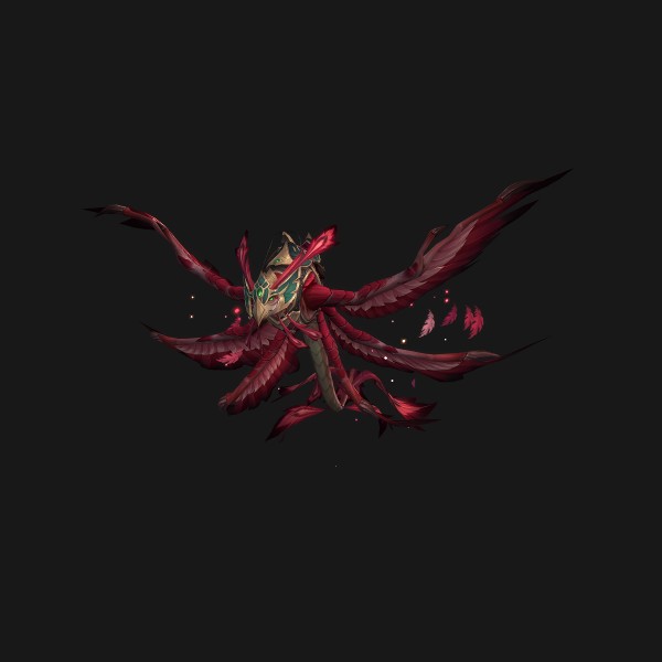 The Crimson Dragonhawk mount