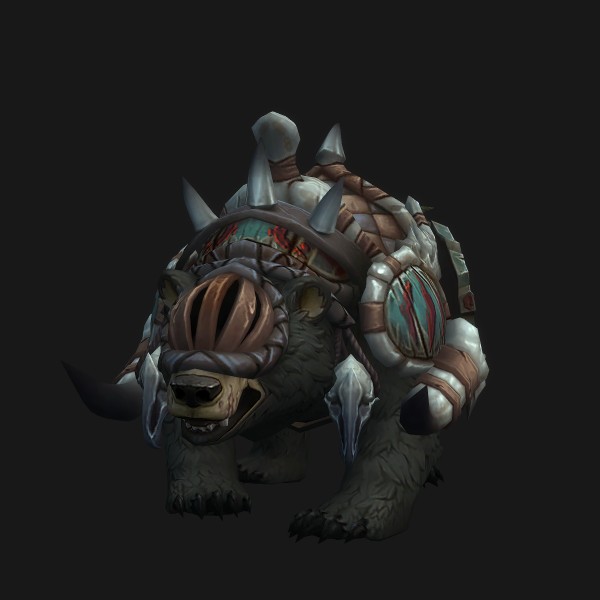 The Amani Hex Bear mount
