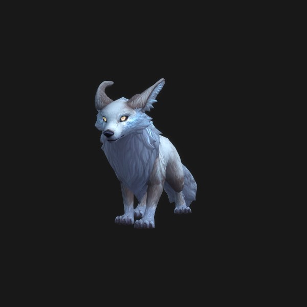The Snowpaw Glimmerfur Prowler mount