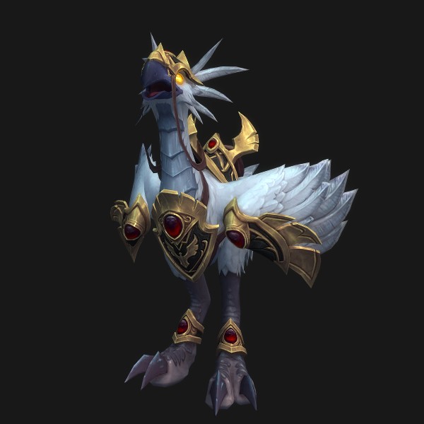 The Lucent Hawkstrider mount
