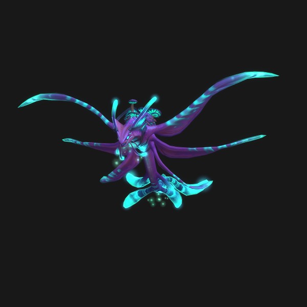 The Luminous Sporeglider mount