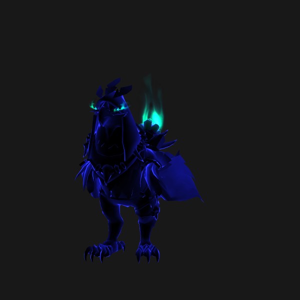 The Void-Corrupted Hex Eagle mount