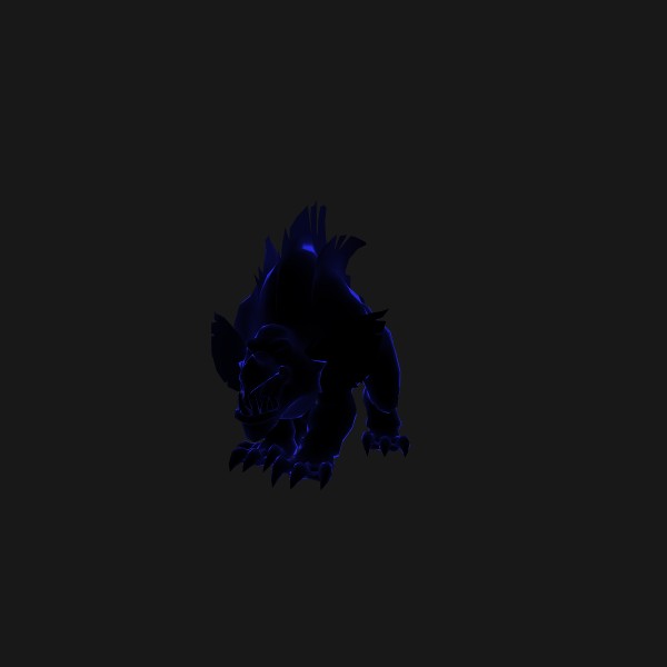 The Void-Touched Snapdragon mount