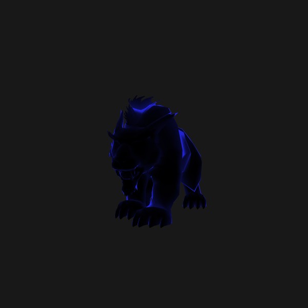 The Void-Corrupted Lynx mount