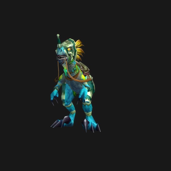 The Swift Blue Raptor mount