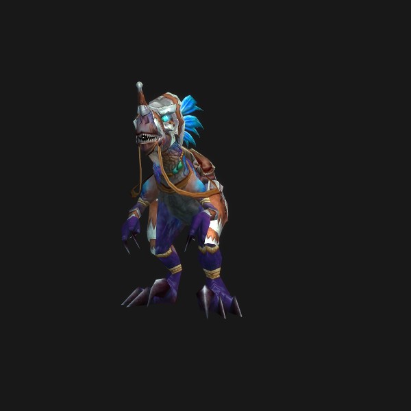 The Swift Purple Raptor mount