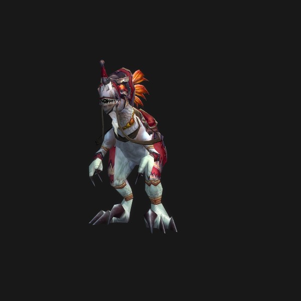 The Swift Albino Raptor mount