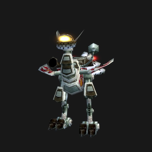 The Swift White Mechanostrider mount