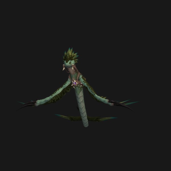 The Emerald Skyfang mount