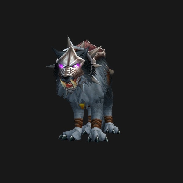 The Swift Gray Wolf mount