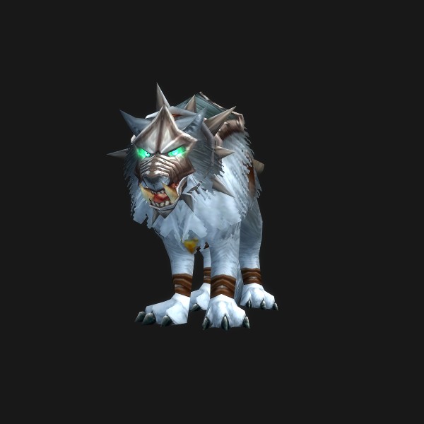 The Swift Timber Wolf mount