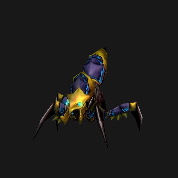 The Yellow Qiraji Battle Tank mount
