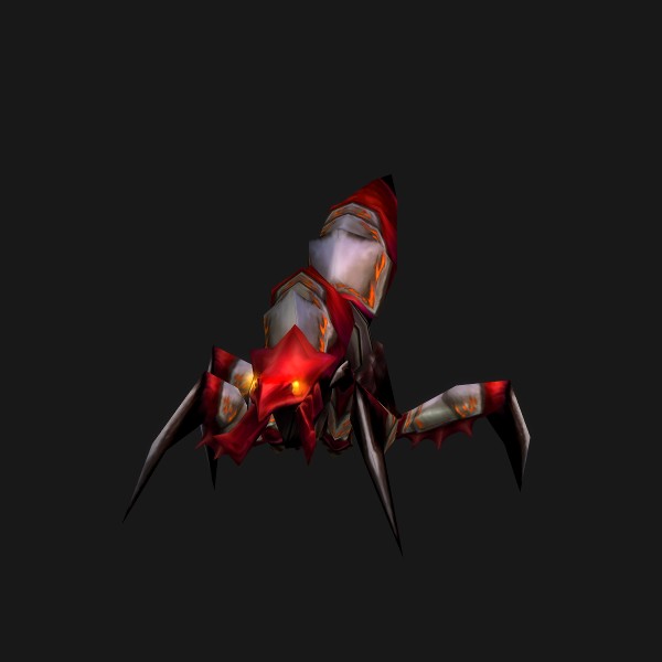 The Red Qiraji Battle Tank mount